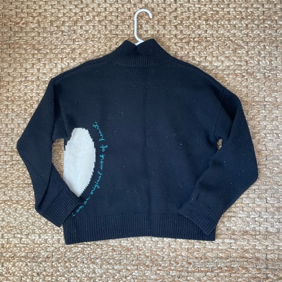 Kerri Rosenthal Cashmere Heart Sweater - Picture 3 of 6